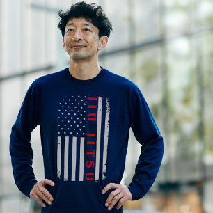 T-shirt Drapeau patriotique brésilien Jiu Jitsu