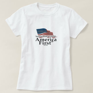 T-shirt Drapeau patriotique de citation de Trump America F
