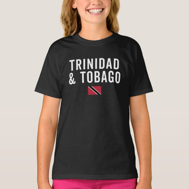T-shirt Drapeau patriotique de Trinité-et-Tobago (Devant)