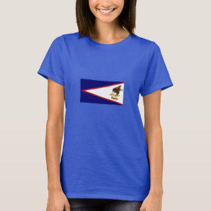 T-shirt Drapeau patriotique des Samoa américaines