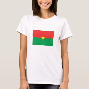 T-shirt Drapeau patriotique du Burkina Faso