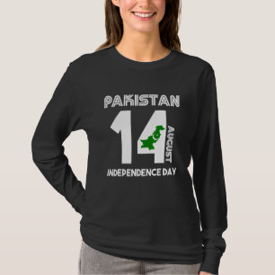 T-shirt Drapeau patriotique du Pakistan Jour de l'indépend