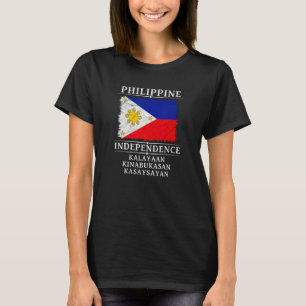 T-shirt Drapeau philippin de l'indépendance des Philippine