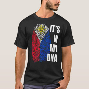 T-shirt Drapeau philippin empreintes digitales Philippines