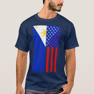 T-shirt Drapeau Philippines USA