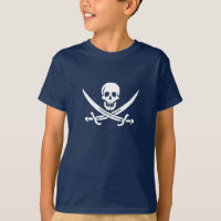Drapeau pirate crâne épées croisées