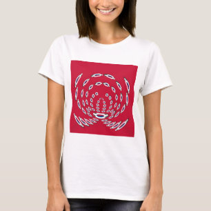 T-shirt Drapeau Polka de Corée du Sud