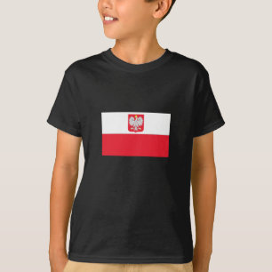 T-shirt Drapeau polonais