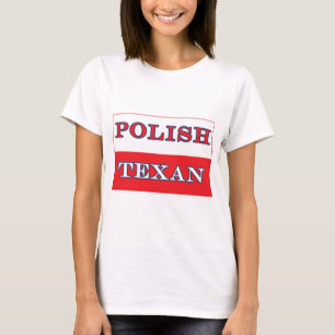T-shirt Drapeau polonais de la Pologne texane