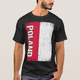 T-shirt Drapeau polonais Pologne 1