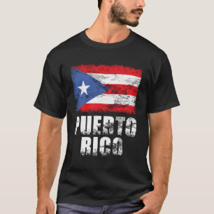 T-shirt Drapeau Porto Rico Boricua