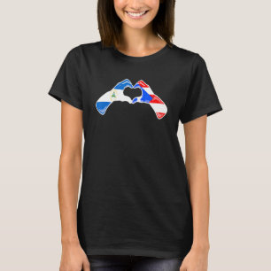 T-shirt Drapeau Porto Rico Nicaragua Nicaragua Nicaragua