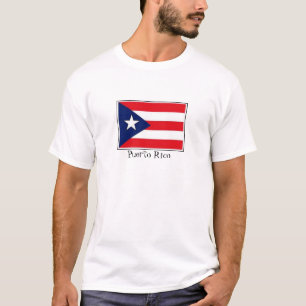 T-shirt Drapeau portoricain