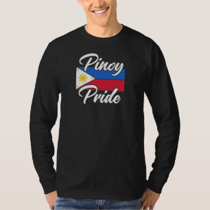 T-shirt Drapeau pour des Pinoys Fiers