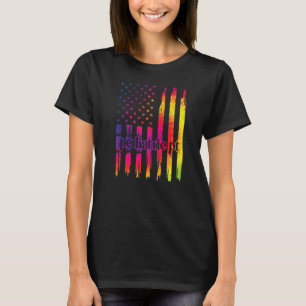 T-shirt Drapeau Pt-Us pédiatrique Pédiatrique Pédiatrique