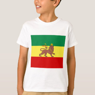 T-shirt Drapeau rastafarien (Rastafarianisme) (Rasta)