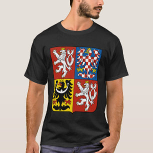 T-shirt Drapeau République Tchèque Souvenir Praha Prague