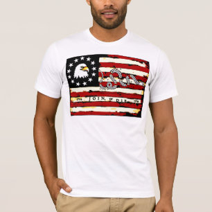 T-shirt Drapeau révolutionnaire américain !