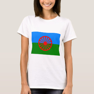 T-shirt Drapeau romani