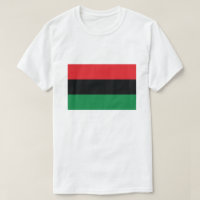 Drapeau rouge, noir et vert