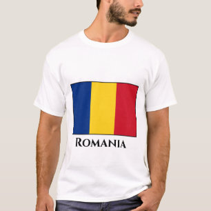 T-shirt Drapeau roumain