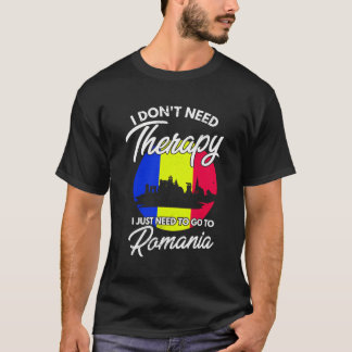 T-shirt Drapeau Roumain I Roumanie Drapeau I Drapeau de va