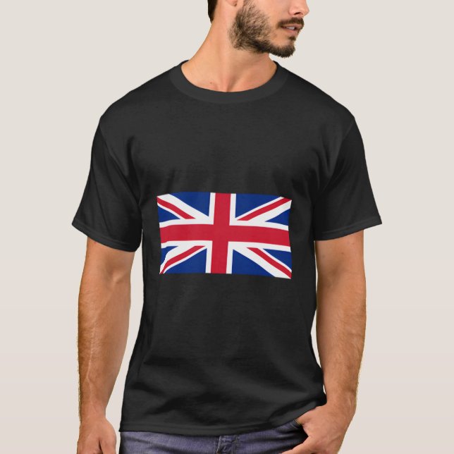 T-shirt Drapeau Royaume-Uni Drapeaux britanniques Union Ja (Devant)