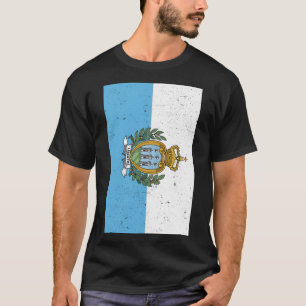 T-shirt Drapeau Saint-Marin San Marinese Voyage