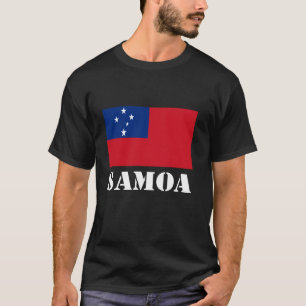 T-shirt Drapeau samoan Patrimoine Fierté samoane Racines s