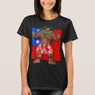 T-shirt Drapeau Samoan Pride, guerrier polynésien Samoa