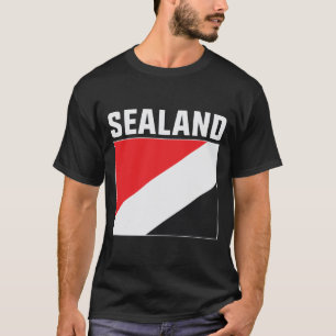 T-shirt drapeau sealand, drapeau sealand