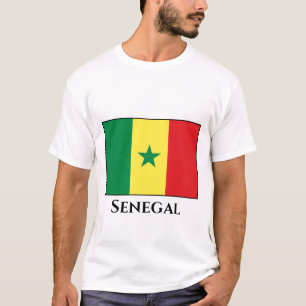 T-shirt Drapeau sénégalais