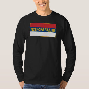 T-shirt Drapeau serbe Petrovaradin Novi Sad Srpska Zastava