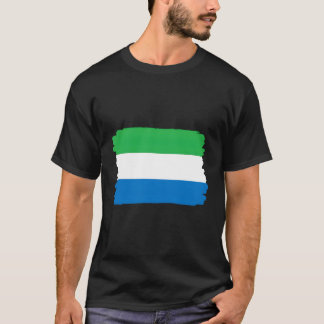 T-shirt Drapeau Sierra Leone