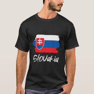 T-shirt Drapeau slovaque Slovaquie