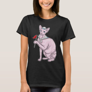 T-shirt Drapeau Sphynx Cat