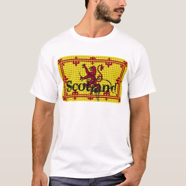 T-shirt Drapeau standard écossais (Devant)