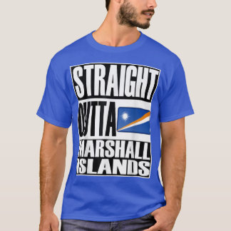 T-shirt Drapeau Storecastle droit devant les îles Marshall