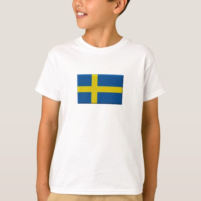 T-shirt Drapeau suédois (Devant)