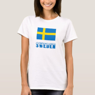 T-shirt Drapeau suédois