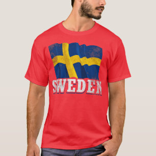 T-shirt Drapeau suédois