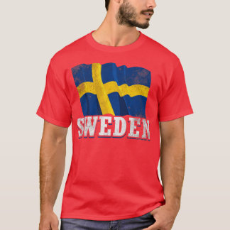 T-shirt Drapeau suédois