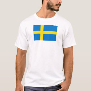 T-shirt Drapeau suédois