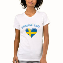 Drapeau suédois de coeur de chef de Scandinave de