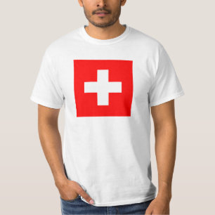 T-shirt Drapeau Suisse