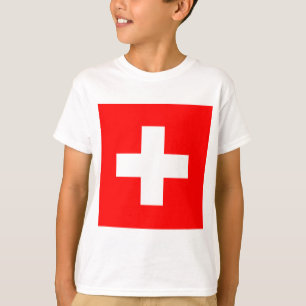 T-shirt Drapeau suisse (Suisse)
