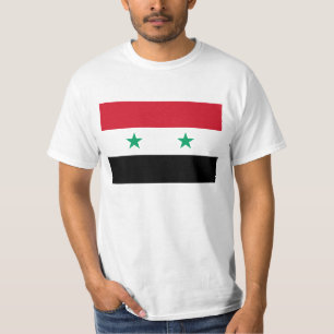 T-shirt Drapeau syrien