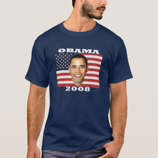 T-shirt Drapeau T foncé d'Obama