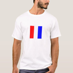 T-shirt Drapeau Tango Chemise de couleur claire