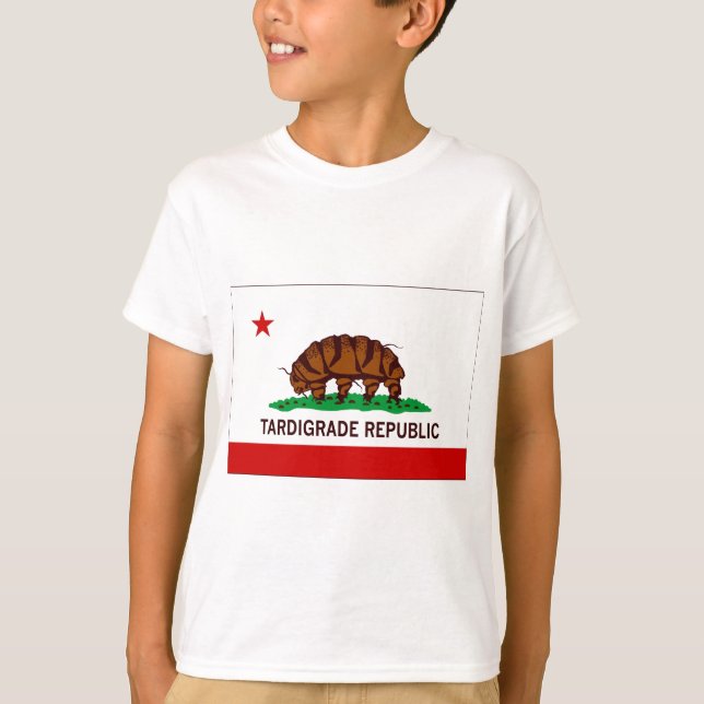 T-shirt Drapeau Tardigrade de République (Devant)